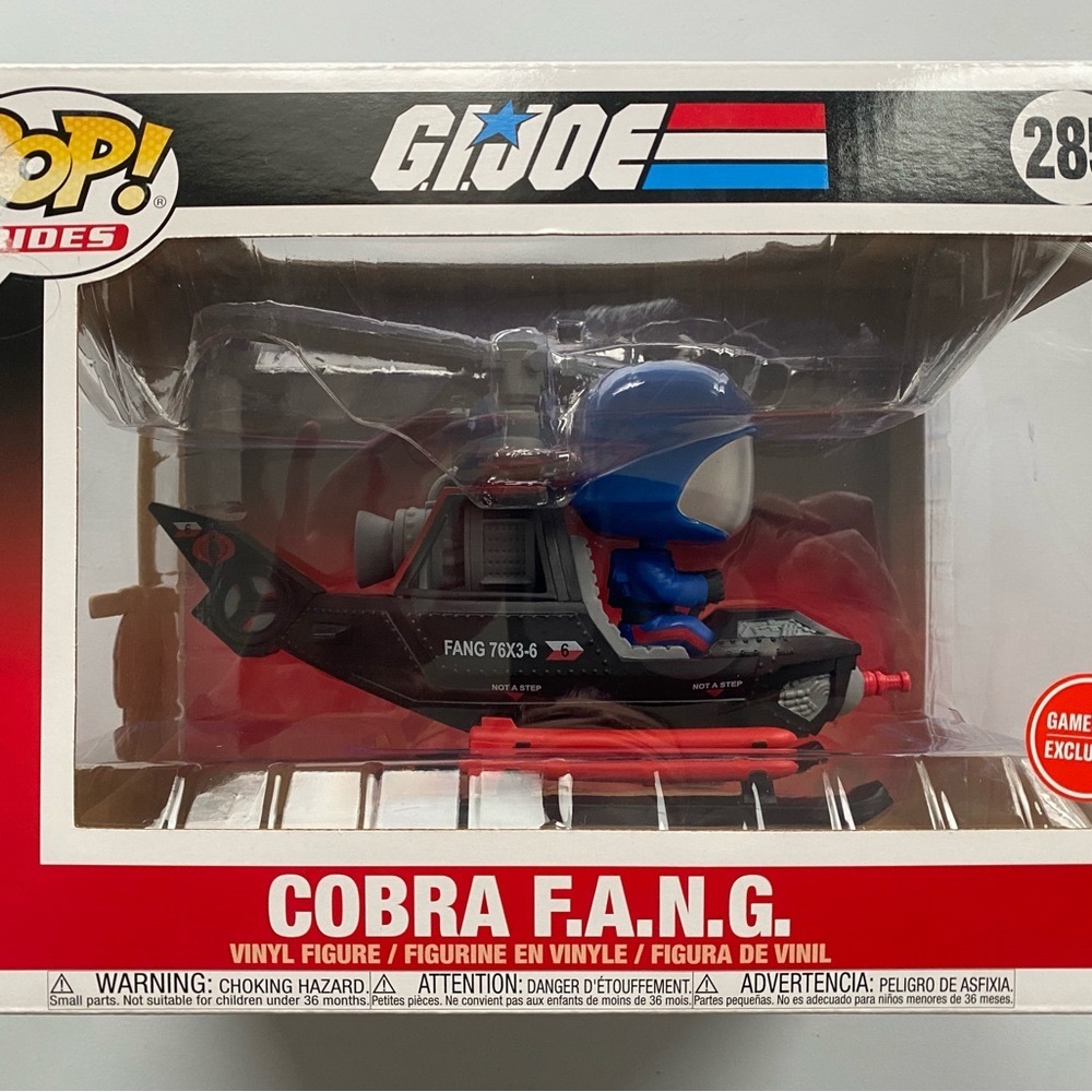 G.I. JOE COBRA F.A.N.G. FUNKO POP! RIDES